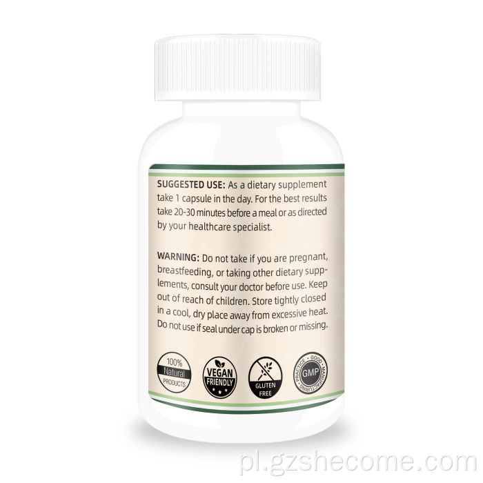 Turkesteron Wspieranie ćwiczeń Odzyskiwanie Kapsułki Turkesteron